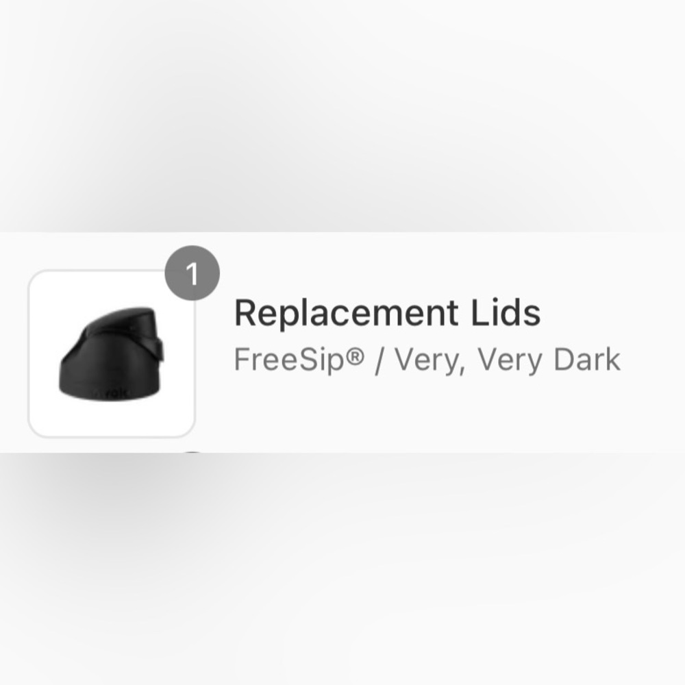 NWT Owala FreeSip Replacement Lid - Very Very Black